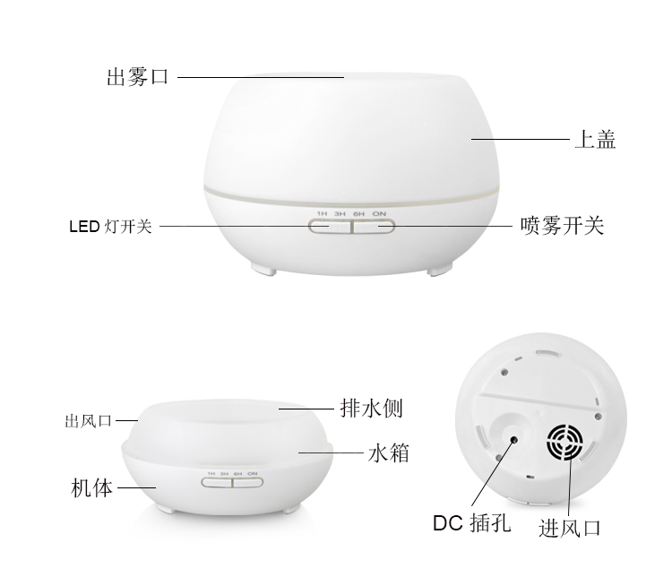 香熏机摆放